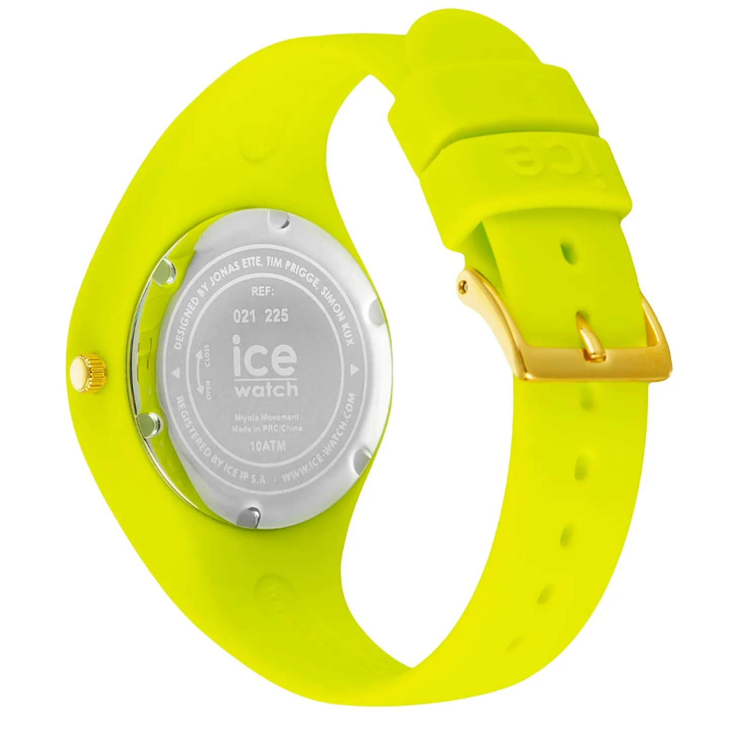 Ice-Watch Armbanduhr ICE glitter - Neon lime - Small - 3H 021225