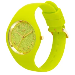 Ice-Watch Armbanduhr ICE glitter - Neon lime - Small - 3H 021225