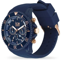 Ice-Watch Armbanduhr ICE chrono - Dark blue Rose-Gold - Large - CH 020621