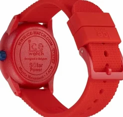 Ice-Watch Armbanduhr ICE solar power - Red navy - Small - 3H 018742