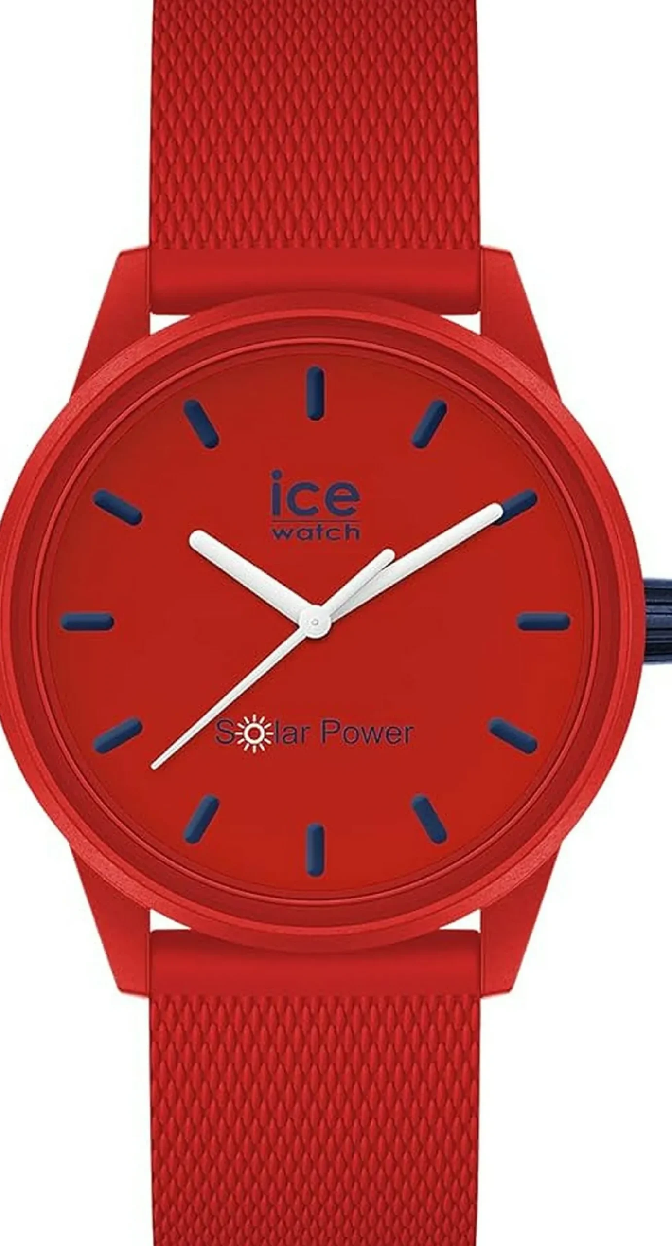 Ice-Watch Armbanduhr ICE solar power - Red navy - Small - 3H 018742