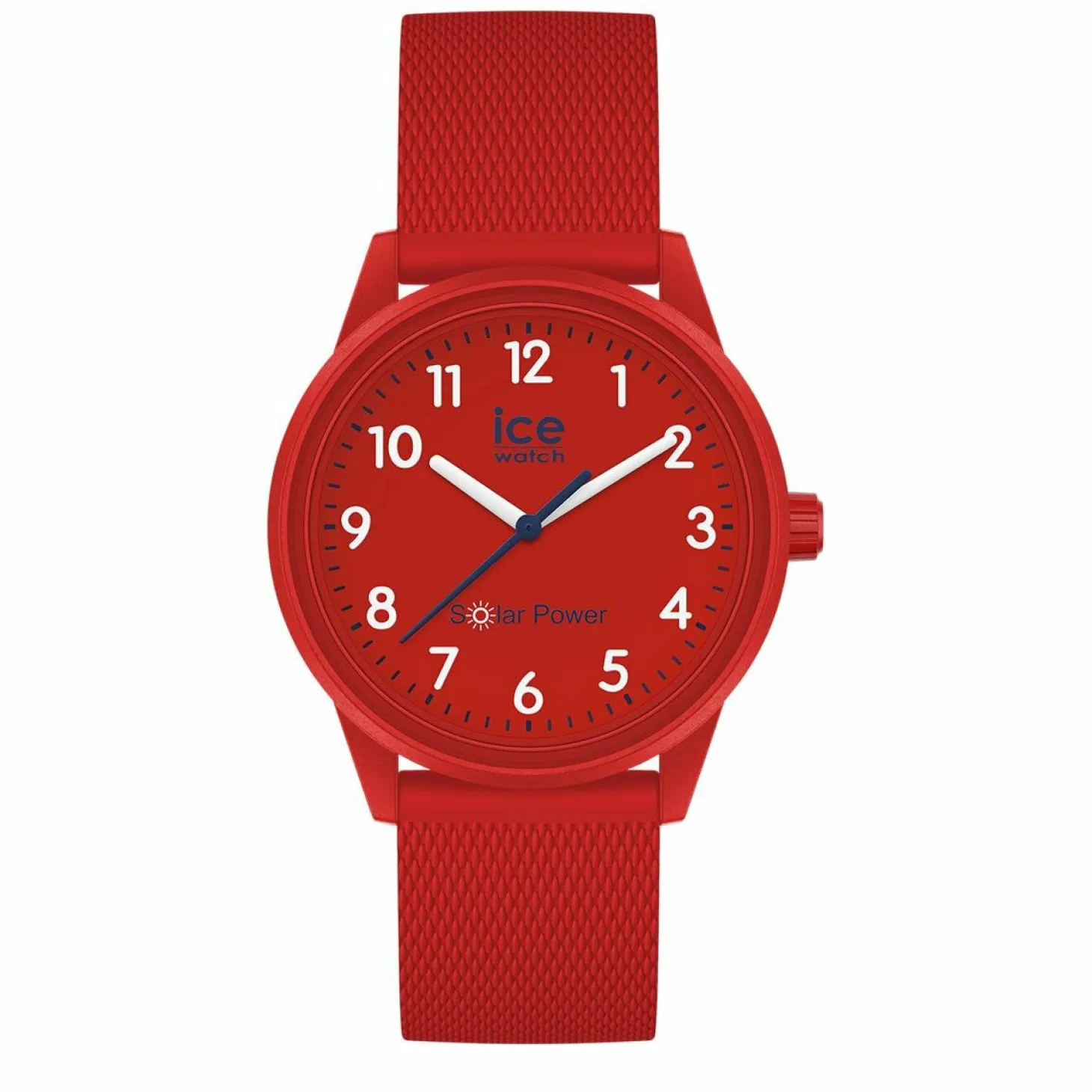 Ice-Watch Armbanduhr ICE solar power - Red navy - Numbers - Small - 3H 018481