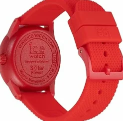 Ice-Watch Armbanduhr ICE solar power - Red navy - Numbers - Small - 3H 018481