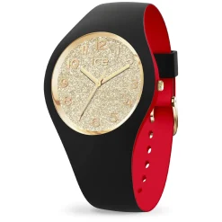 Ice-Watch Armbanduhr Ice-Loulou Black gold glitter Small 022325