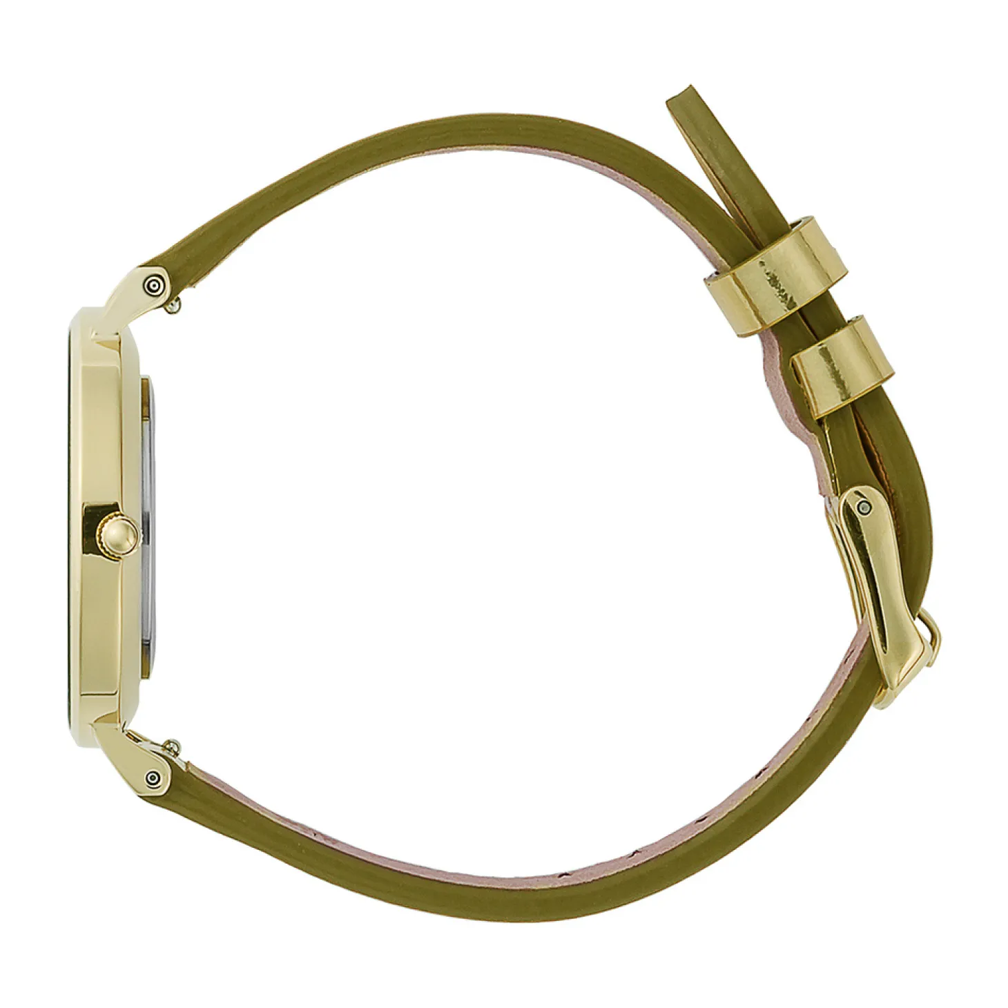 Ice-Watch - City Sparkling - Metal Gold - Gold Damenuhr mit Lederarmband - 015084 (Extra Small)