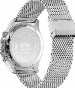 Ice-Watch - ICE steel Mesh blue Chrono - Blaue Herrenuhr mit Metallarmband - Chrono - 017668 (Large) …