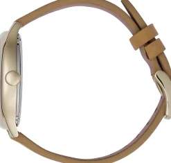 Ice-Watch - Ice Time Beige Champagne - Beige Damenuhr mit Lederarmband - 013073 (Small)