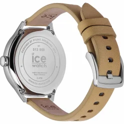 Ice-Watch - Ice Time Beige Blue - Beige Damenuhr mit Lederarmband - 013059