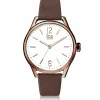 Ice-Watch - Ice Time Brown - Braun Damenuhr mit Lederarmband - 013068 (Small)
