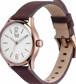 Ice-Watch - Ice Time Brown - Braun Damenuhr mit Lederarmband - 013068 (Small)