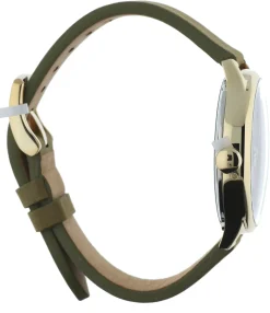 Ice-Watch - Ice Time Khaki - Grün Damenuhr mit Lederarmband - 013056 (Medium)