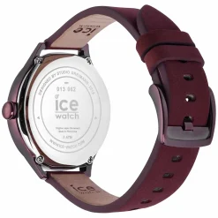 Ice-Watch - Ice Time Red Purple - Rot Damenuhr mit Lederarmband - 013062 (Medium)