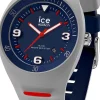 Ice-Watch - P. Leclercq Grey blue - Graue Herrenuhr mit Silikonarmband - 018943 (Medium)
