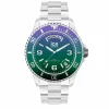 Ice-Watch Armbanduhr Unisex ICE clear sunset Purple green Medium purple green transparent 021433