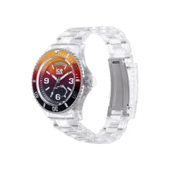 Ice-Watch Armbanduhr Unisex ICE clear sunset Fire Medium transparent bunt 021437