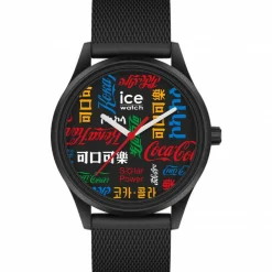 Ice-Watch Armbanduhr Unisex COCA COLA ICE-WATCH Team Black Medium schwarz 019618