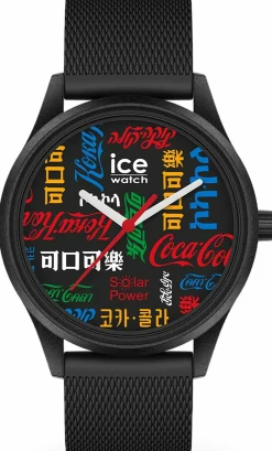 Ice-Watch Armbanduhr Unisex COCA COLA ICE-WATCH Team Black Medium schwarz 019618