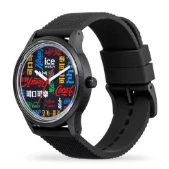 Ice-Watch Armbanduhr Unisex COCA COLA ICE-WATCH Team Black Medium schwarz 019618