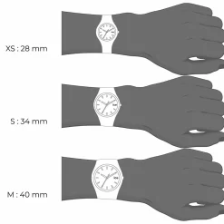 Ice-Watch Damenuhr ICE flower Sunlight daisy Weiß 021739