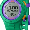 Ice-Watch Digitaluhr Damen ICE digit Green purple orange Small grün 021616