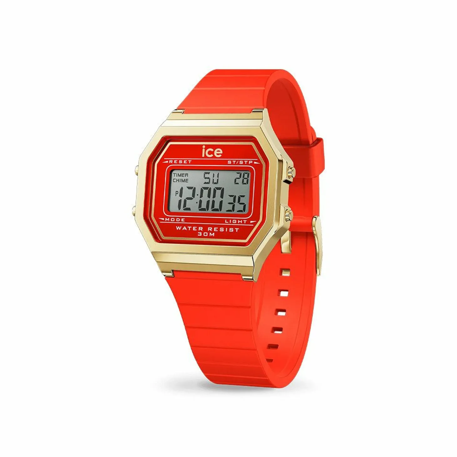 Ice‑Watch ICE digit retro Red Passion Digitaluhr Small 32 mm
