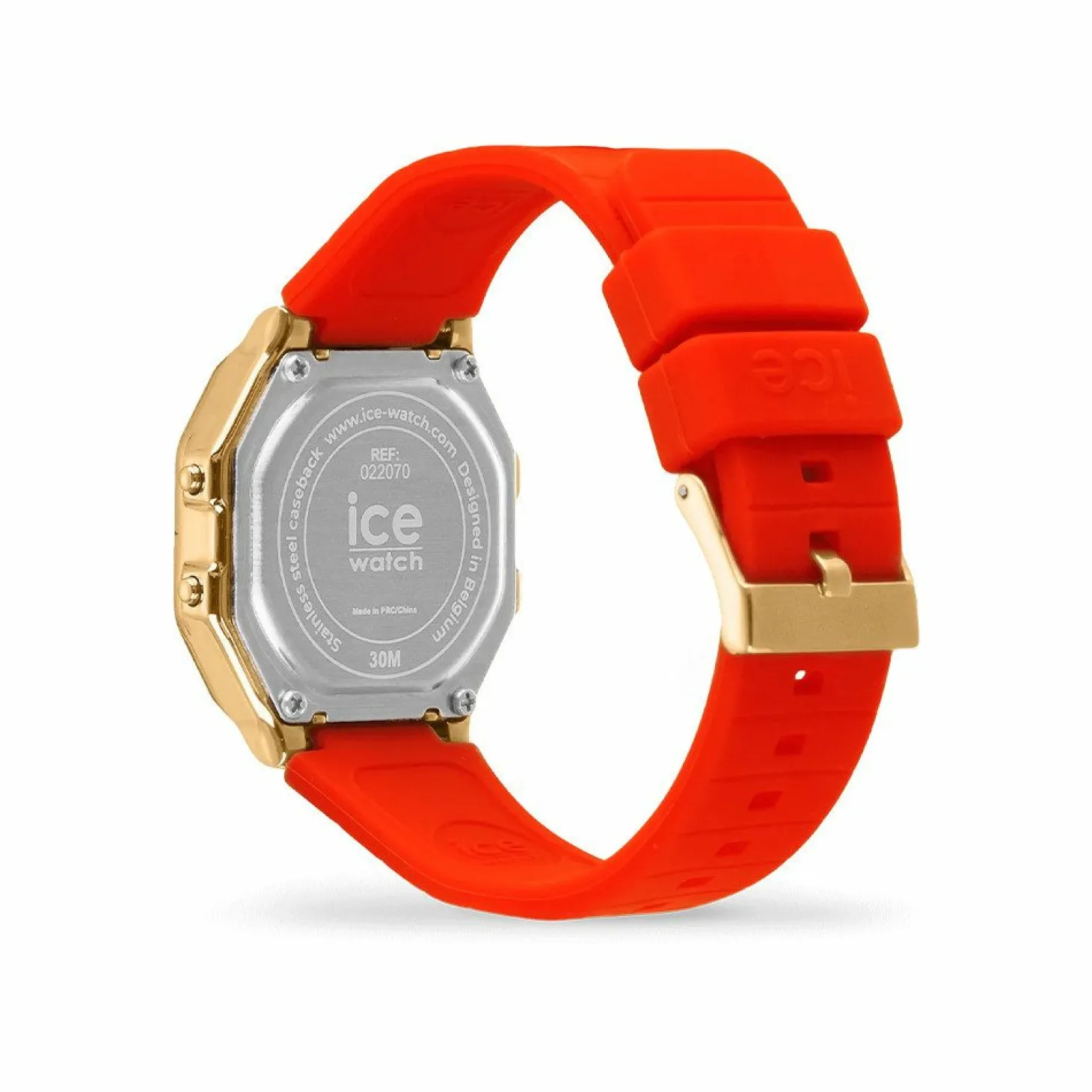Ice‑Watch ICE digit retro Red Passion Digitaluhr Small 32 mm