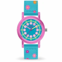 ICE‑Watch Kinderuhr ICE learning Mädchen Pink Flowers 32 mm 023300
