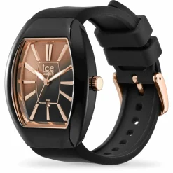 Ice‑Watch Uhr Damen ICE boliday Dome Black Sunset Rose‑Gold 024032 Small 3H+D