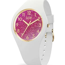 ICE Watch ICE glitter Damenuhr White Pink S34 3H 022572