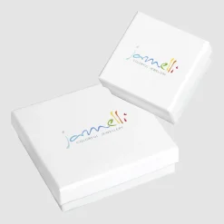 Jamelli 925 Silber rosé vergoldet mit Chalcedon Ring 41675996823646