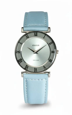 Jowissa Damen Armbanduhr Roma Pastell Blau I.0892.M