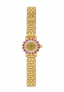 Jowissa Damenuhr Capri gold pink Swiss Made J10.019.S