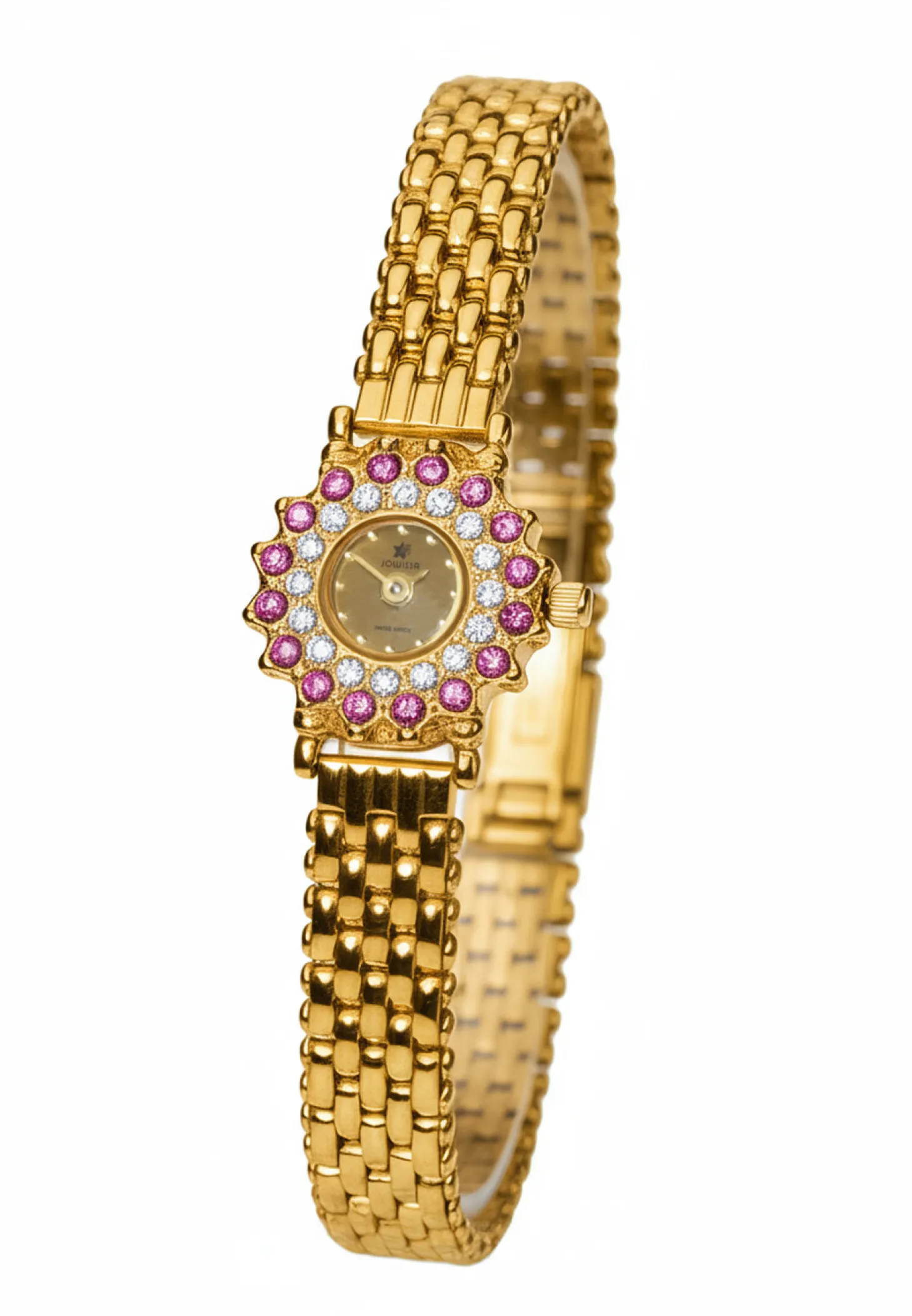 Jowissa Damenuhr Capri gold pink Swiss Made J10.019.S