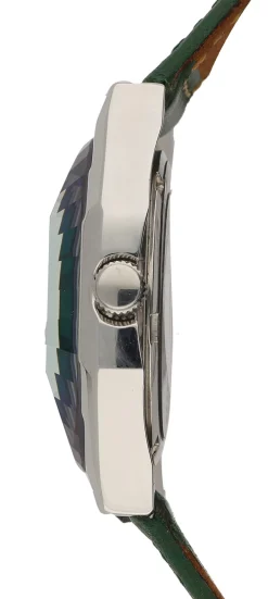 Jowissa Damenuhr Rialto grün Lederarmband I.0733.S