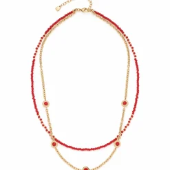 Leonardo Damen Halskette Florena 42cm Gelbgold 023545