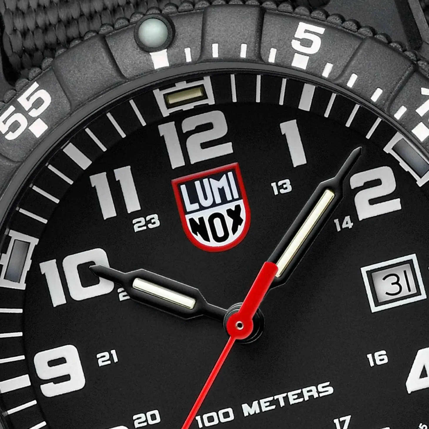 Luminox Armbanduhr Herren Leatherback SEA Turtle Giant 0320 Series Sea schwarz XS.ZC21