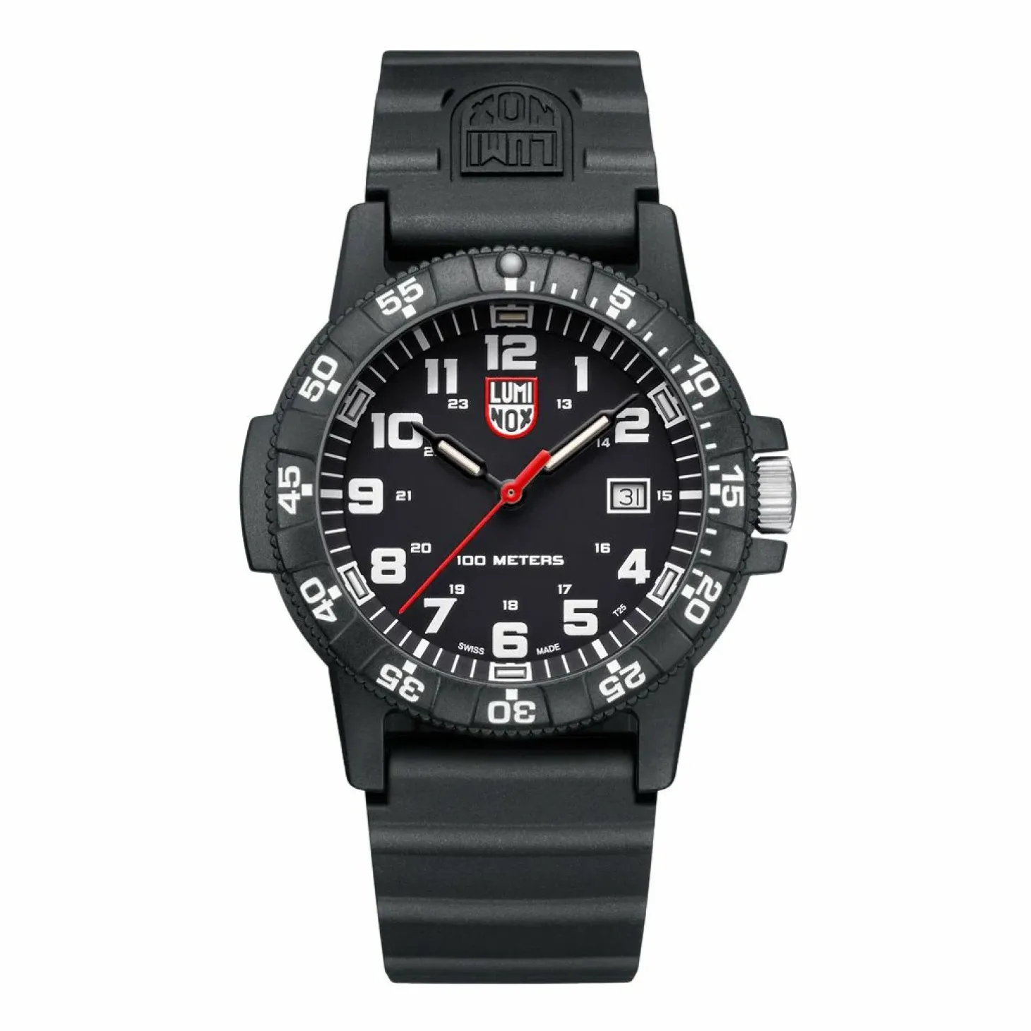 Luminox Armbanduhr Herren Leatherback SEA Turtle Giant 0320 Series Sea schwarz XS.ZC21