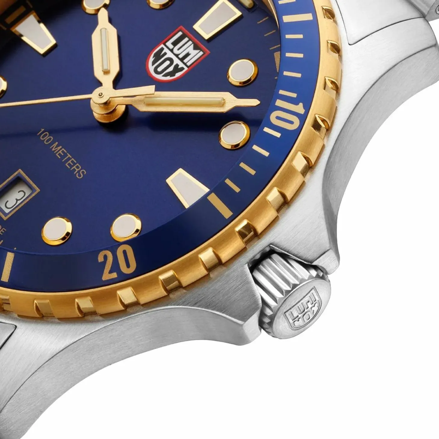 Luminox Armbanduhr Herren Sport Timer 0940 Series Bicolor Blau XS.0944