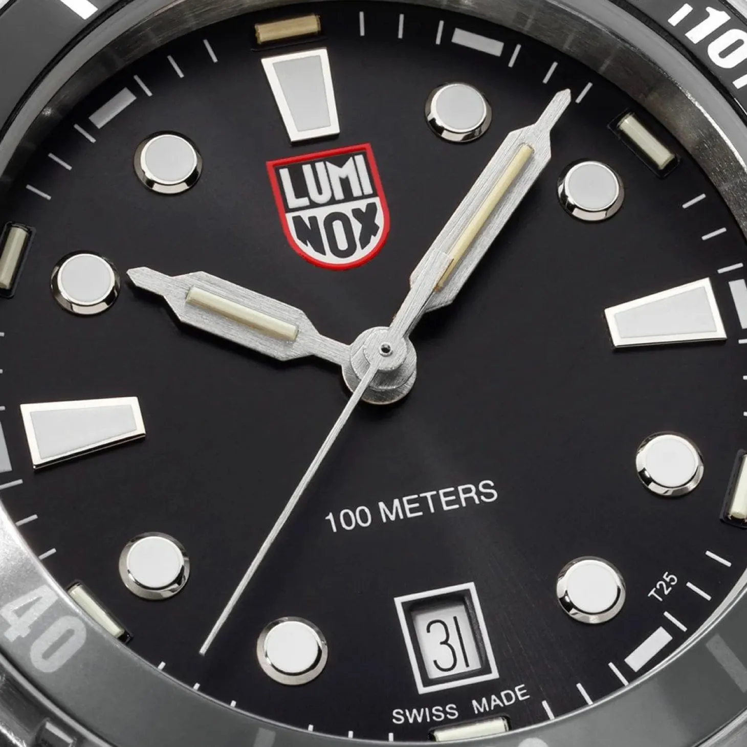 Luminox Armbanduhr Unisex Sport Timer 0940 Series Silber Schwarz XS.0941