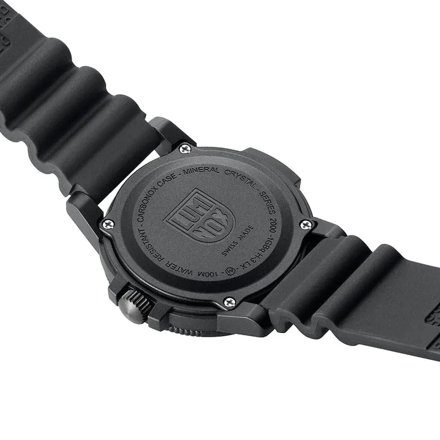 Luminox Herren Armbanduhr Sea Bass Carbonox Schwarz X2.2001.BO