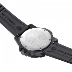 Luminox Herren Armbanduhr Commando Raider Dual Time Schwarz/Beige XL.3321