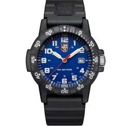 Luminox Herren Armbanduhr Leatherback Sea Turtle Giant Blau/Schwarz XS.0323.L
