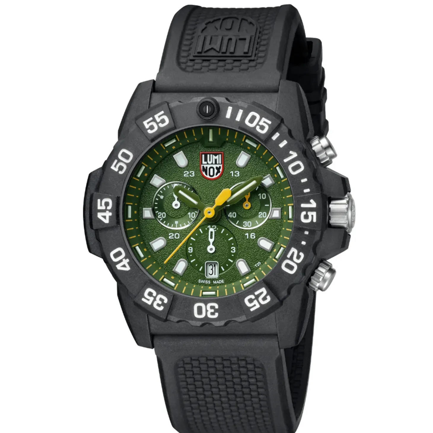 Luminox Herren Armbanduhr Navy SEAL Chronograph XS.3597 Grün/Schwarz