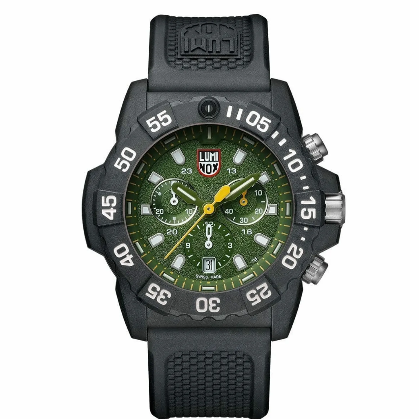 Luminox Herren Armbanduhr Navy SEAL Chronograph XS.3597 Grün/Schwarz