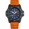Luminox Herren Armbanduhr Navy SEAL XS.3603 Blau/Orange