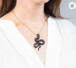 Mambo Schlangen Anhänger 925/00 Sterlingsilber