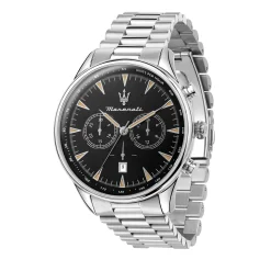 Maserati Herren Armbanduhr Tradizione NA Datumsfenster Armband Stainless Steel R8873646004