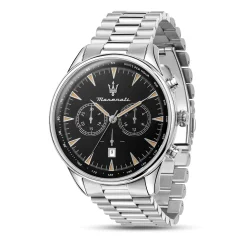 Maserati Herren Armbanduhr Tradizione NA Datumsfenster Armband Stainless Steel R8873646004