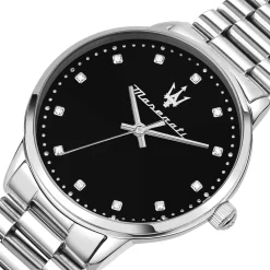 Maserati Herren Armbanduhr Tradizione NA Diamantene Markierung Armband Stainless Steel R8853147504