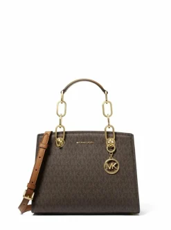 Michael Kors Handtasche 30S4GCYS1B252 Damen Satchel Braun/Acorn
